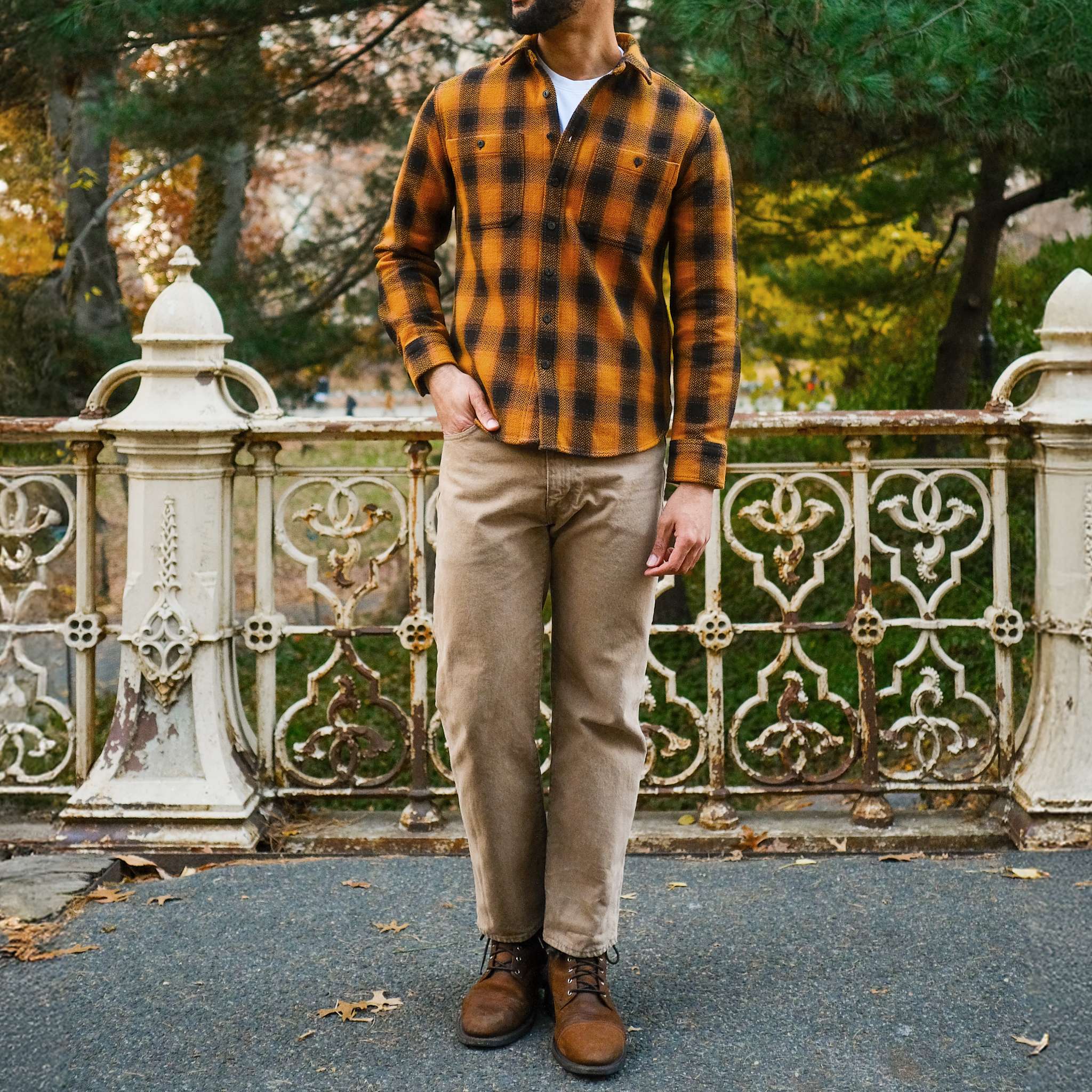 Buffalo Check Shirt | Desert Sun - Image 8