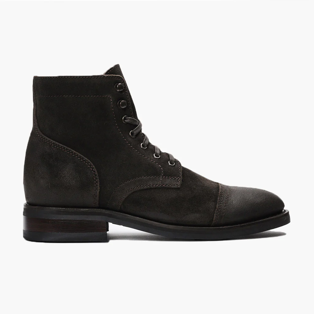 Captain | Dark Olive Suede - Image 2