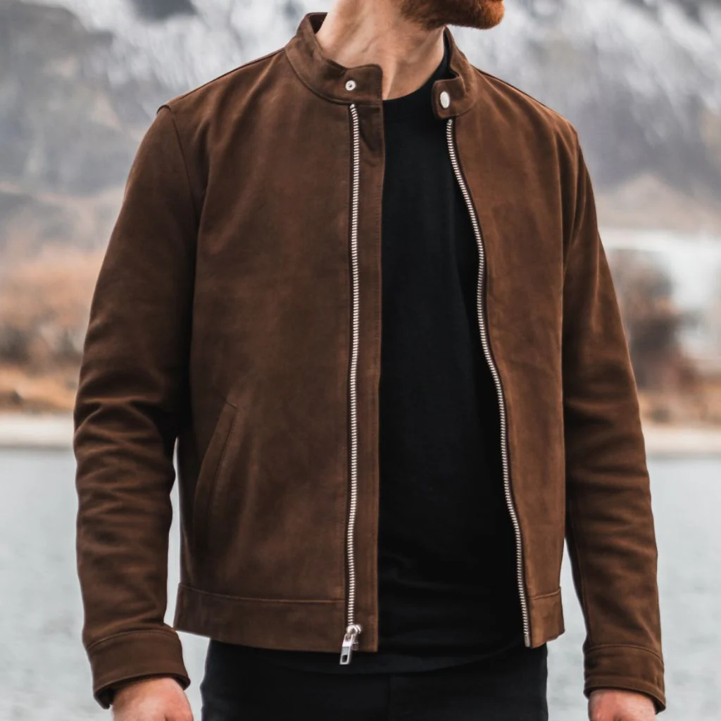 Racer Jacket | Tobacco (Nickel Hardware) - Image 2