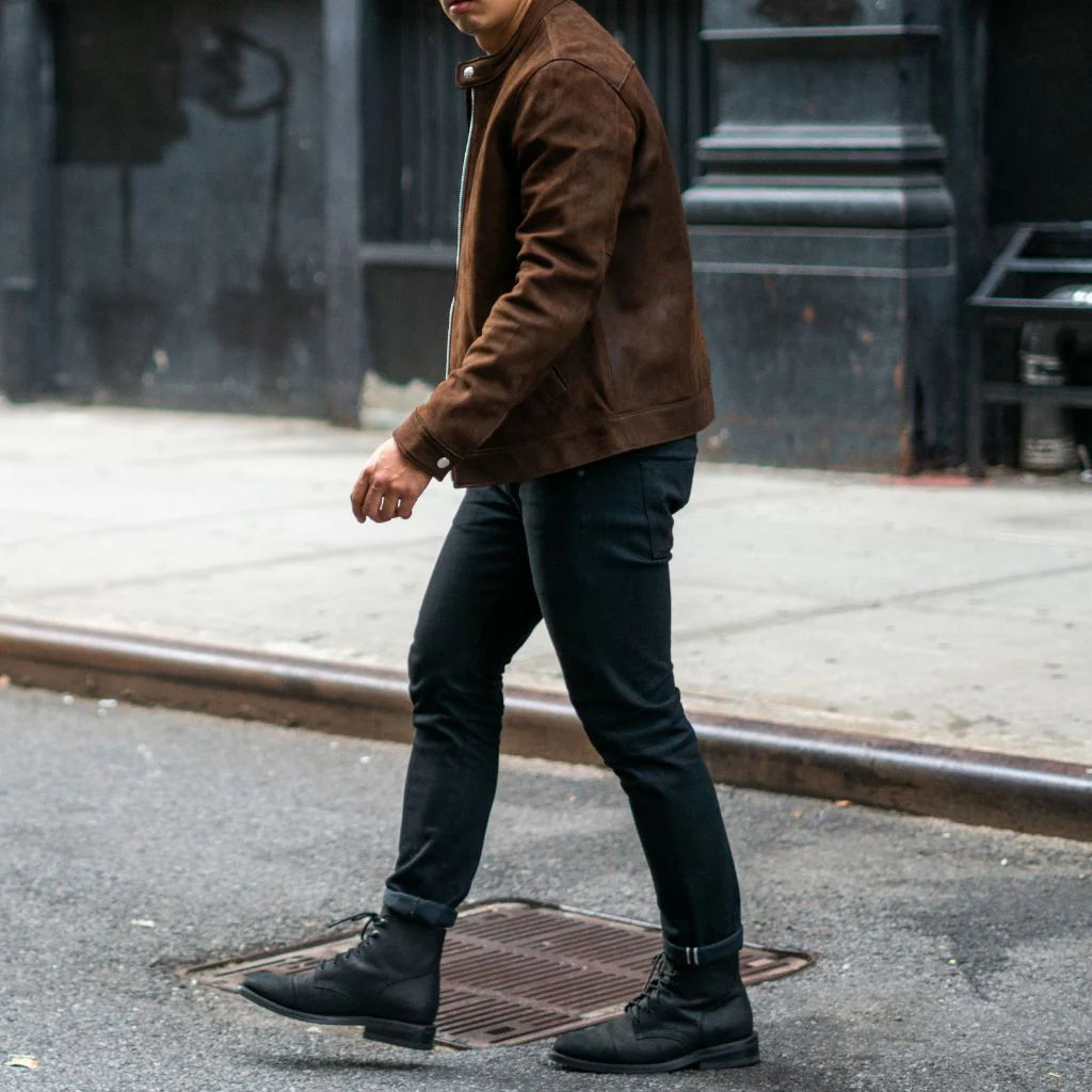 Racer Jacket | Tobacco (Nickel Hardware) - Image 3