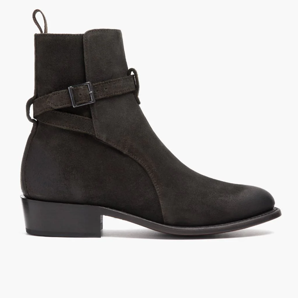 Rogue | Dark Olive Suede - Image 2