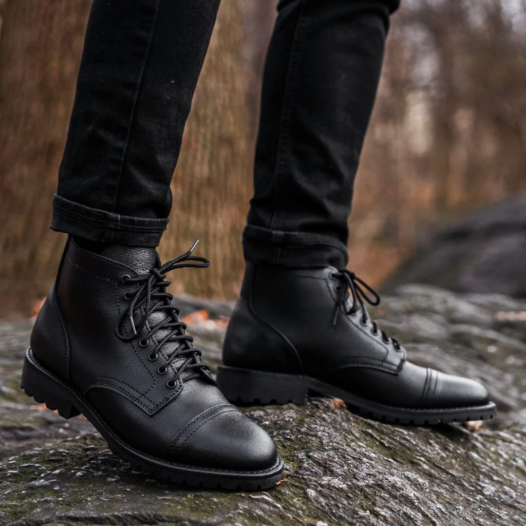 Vanguard | Black Waxed Roughout - Image 7