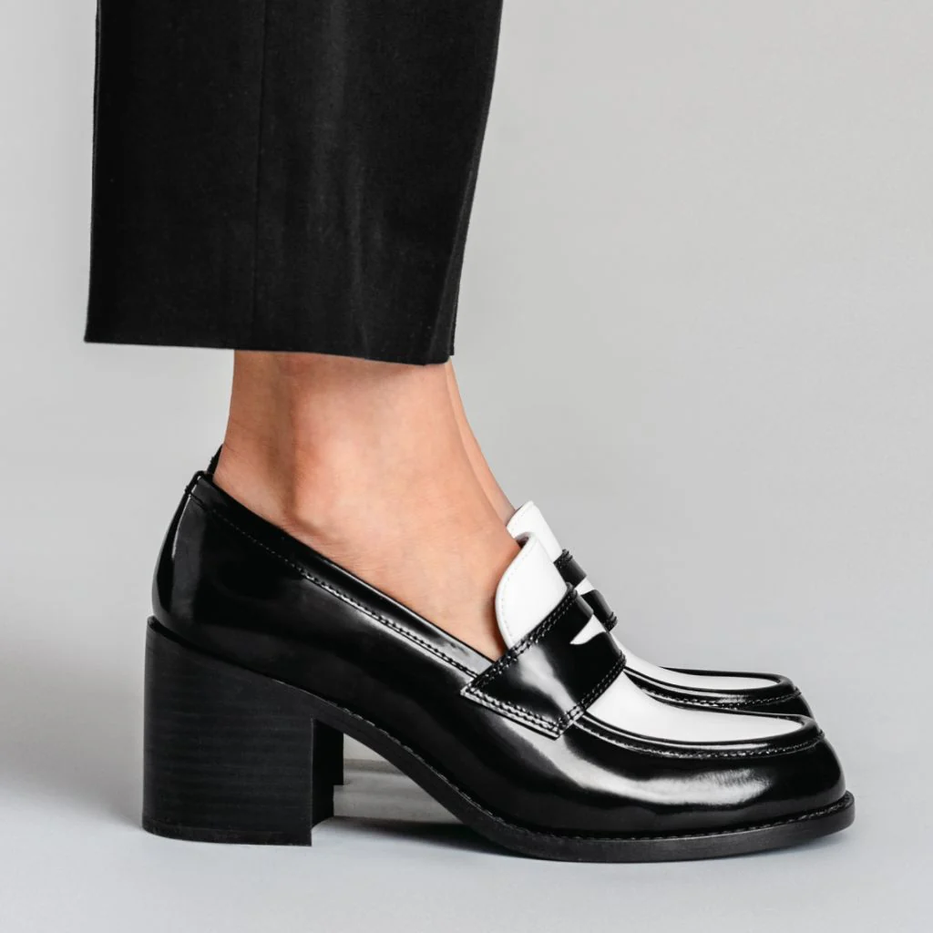 High Heel Penny | Black & White - Image 6