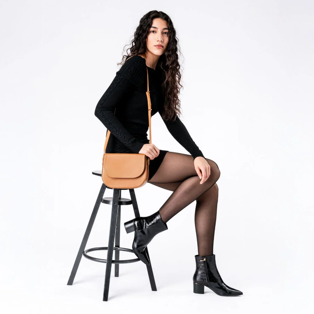 Crossbody Bag | Tan - Image 6