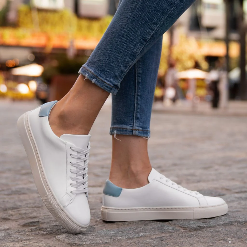 Women's Legacy | White x Baby Blue - Image 7